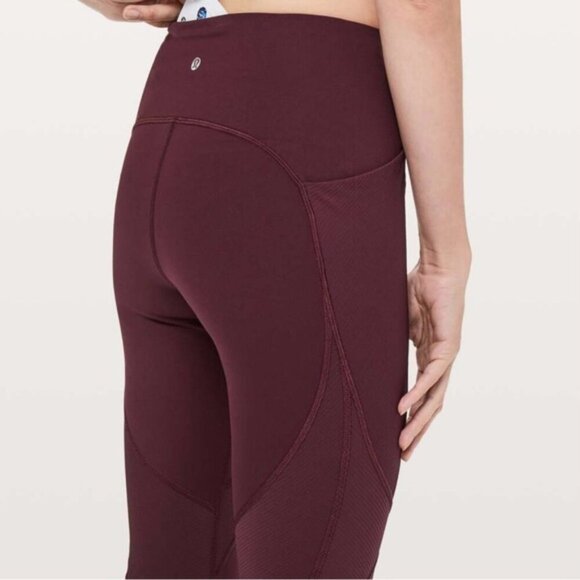 Lululemon On Repeat 7/8 Tight *28"Dark Adobe size 10 - Picture 6 of 13